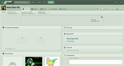 Desktop Screenshot of ame-sans-vie.deviantart.com