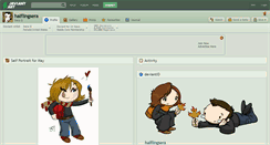 Desktop Screenshot of halflingsera.deviantart.com