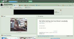 Desktop Screenshot of 4everfreedom.deviantart.com