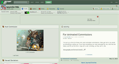 Desktop Screenshot of lazymills1986.deviantart.com