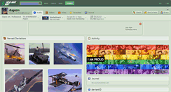 Desktop Screenshot of dugazm.deviantart.com