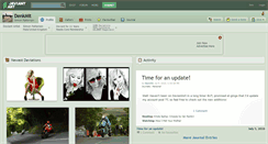 Desktop Screenshot of denkmit.deviantart.com