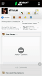 Mobile Screenshot of airnsun.deviantart.com
