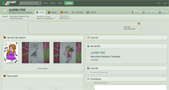 Desktop Screenshot of clover1705.deviantart.com