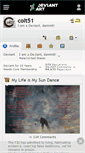 Mobile Screenshot of colt51.deviantart.com