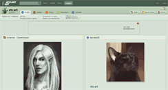 Desktop Screenshot of elz-art.deviantart.com