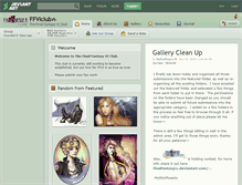 Tablet Screenshot of ffviclub.deviantart.com