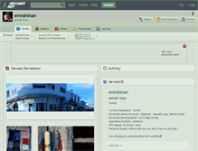 Tablet Screenshot of emrahinan.deviantart.com