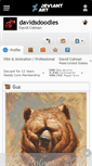 Mobile Screenshot of davidsdoodles.deviantart.com