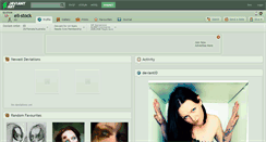 Desktop Screenshot of eli-stock.deviantart.com