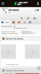Mobile Screenshot of eli-stock.deviantart.com