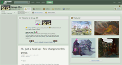 Desktop Screenshot of group-25.deviantart.com
