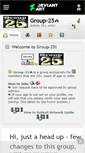 Mobile Screenshot of group-25.deviantart.com