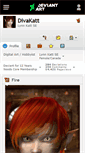 Mobile Screenshot of divakatt.deviantart.com