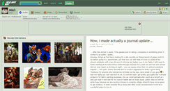 Desktop Screenshot of miu3.deviantart.com