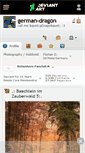 Mobile Screenshot of german-dragon.deviantart.com