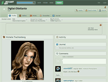 Tablet Screenshot of digital-dilettante.deviantart.com