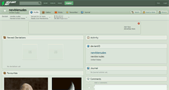 Desktop Screenshot of newbienudes.deviantart.com
