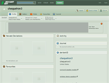 Tablet Screenshot of chequeiron3.deviantart.com