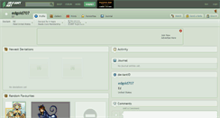 Desktop Screenshot of edgold707.deviantart.com