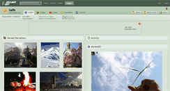 Desktop Screenshot of kafik.deviantart.com