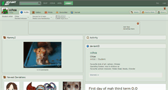 Desktop Screenshot of cchoa.deviantart.com