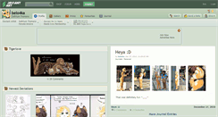 Desktop Screenshot of belo4ka.deviantart.com