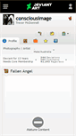 Mobile Screenshot of consciousimage.deviantart.com