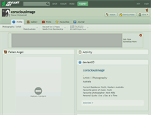 Tablet Screenshot of consciousimage.deviantart.com