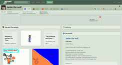 Desktop Screenshot of jackie-the-wolf.deviantart.com