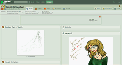 Desktop Screenshot of kawaii-jenna-chan.deviantart.com