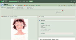 Desktop Screenshot of manzo.deviantart.com