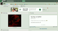 Desktop Screenshot of cadc.deviantart.com