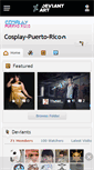 Mobile Screenshot of cosplay-puerto-rico.deviantart.com