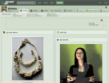 Tablet Screenshot of dintoira.deviantart.com