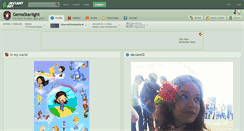 Desktop Screenshot of gemastarlight.deviantart.com
