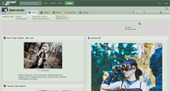Desktop Screenshot of maemoryan.deviantart.com