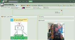 Desktop Screenshot of gloomybear-8d.deviantart.com