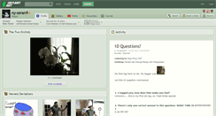Desktop Screenshot of ny-seran9.deviantart.com