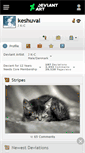 Mobile Screenshot of keshuval.deviantart.com