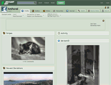 Tablet Screenshot of keshuval.deviantart.com