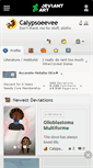 Mobile Screenshot of calypsoeevee.deviantart.com
