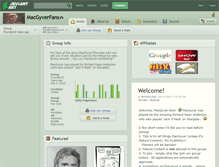 Tablet Screenshot of macgyverfans.deviantart.com