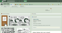 Desktop Screenshot of kubori-strips.deviantart.com