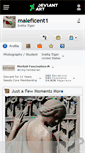 Mobile Screenshot of maleficent1.deviantart.com