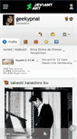 Mobile Screenshot of geekypnai.deviantart.com