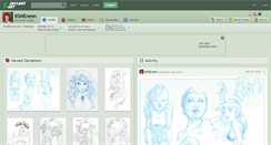 Desktop Screenshot of itsmeneon.deviantart.com
