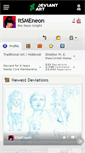 Mobile Screenshot of itsmeneon.deviantart.com