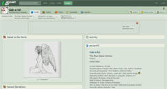 Desktop Screenshot of gab-a-lot.deviantart.com