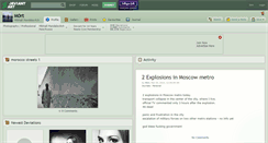 Desktop Screenshot of m0rt.deviantart.com